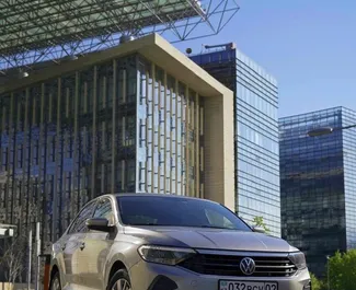 Noleggio auto Volkswagen Polo Sedan 2021 in Kazakistan, con carburante Benzina e 178 cavalli di potenza ➤ A partire da 20000 KZT al giorno.