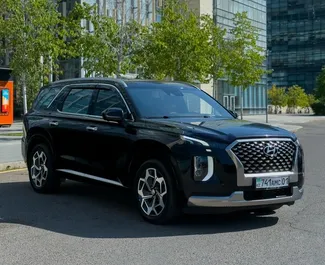 Noleggio auto Hyundai Palisade 2021 in Kazakistan, con carburante Benzina e 249 cavalli di potenza ➤ A partire da 69000 KZT al giorno.