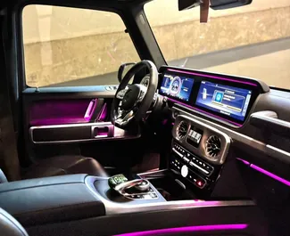 Noleggio auto Mercedes-Benz G63 AMG 2023 in Georgia, con carburante Benzina e 560 cavalli di potenza ➤ A partire da 1400 GEL al giorno.