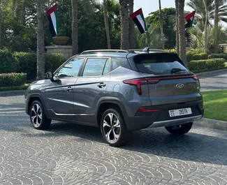 Noleggio auto JAC JS4 2024 negli Emirati Arabi Uniti, con carburante Benzina e 160 cavalli di potenza ➤ A partire da 160 AED al giorno.