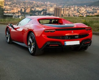 Noleggio Ferrari 296 GTB. Auto Premium, Lusso per il noleggio in Georgia ✓ Cauzione di Deposito di 5000 GEL ✓ Opzioni assicurative RCT, SCDW.