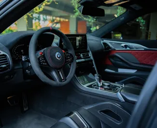 Noleggio BMW M850i XDRIVE. Auto Comfort, Premium per il noleggio in Georgia ✓ Cauzione di Deposito di 1500 GEL ✓ Opzioni assicurative RCT, SCDW.