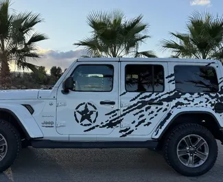 Noleggio auto Jeep Wrangler Sahara 2022 in Spagna, con carburante Benzina e 285 cavalli di potenza ➤ A partire da 200 EUR al giorno.