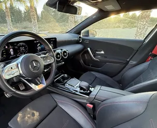 Mercedes-Benz A45-S 2022 disponibile per il noleggio ad Alicante, con limite di chilometraggio di 200 km/giorno.