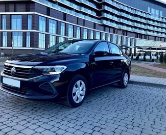 Noleggio auto Volkswagen Polo Sedan 2021 in Bielorussia, con carburante Benzina e 90 cavalli di potenza ➤ A partire da 35 USD al giorno.