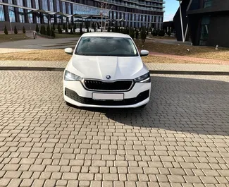 Noleggio auto Skoda Rapid 2021 in Bielorussia, con carburante Benzina e 90 cavalli di potenza ➤ A partire da 35 USD al giorno.