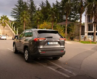 Noleggio Toyota Rav4. Auto Comfort, SUV, Crossover per il noleggio in Georgia ✓ Cauzione di Senza deposito ✓ Opzioni assicurative RCT, FDW, Passeggeri, Furto, Giovane, Senza deposito.