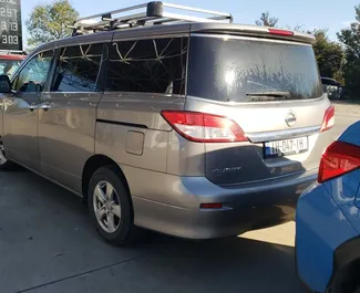 Noleggio Nissan Quest. Auto Comfort, Monovolume per il noleggio in Georgia ✓ Cauzione di Deposito di 400 GEL ✓ Opzioni assicurative RCT, SCDW, FDW, Passeggeri, Furto, All'estero, Giovane.