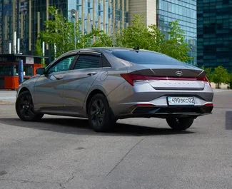 Noleggio auto Hyundai Elantra 2022 in Kazakistan, con carburante Benzina e 128 cavalli di potenza ➤ A partire da 23000 KZT al giorno.
