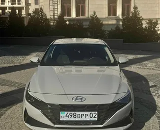 Noleggio auto Hyundai Elantra 2022 in Kazakistan, con carburante Benzina e 128 cavalli di potenza ➤ A partire da 23000 KZT al giorno.