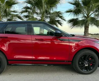 Noleggio Land Rover Range Rover Evoque. Auto Comfort, Premium, Crossover per il noleggio in Spagna ✓ Cauzione di Deposito di 1500 EUR ✓ Opzioni assicurative RCT.