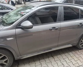 Noleggio Fiat Egea Cross. Auto Economica, Comfort, Crossover per il noleggio in Turchia ✓ Cauzione di Deposito di 300 USD ✓ Opzioni assicurative RCT, CDW, SCDW, FDW.