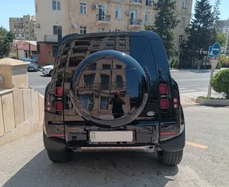 Noleggio auto Land Rover Defender 2023 in Azerbaigian, con carburante Benzina e 300 cavalli di potenza ➤ A partire da 390 AZN al giorno.