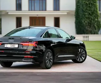 Noleggio Audi A6 Allroad. Auto Premium, Crossover per il noleggio negli Emirati Arabi Uniti ✓ Cauzione di Deposito di 2000 AED ✓ Opzioni assicurative RCT.