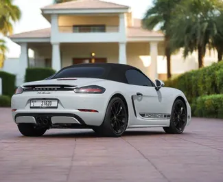 Noleggio auto Porsche 718 Boxster 2025 negli Emirati Arabi Uniti, con carburante Benzina e  cavalli di potenza ➤ A partire da 800 AED al giorno.