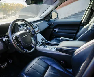 Noleggio Land Rover Range Rover Sport. Auto Premium, Lusso, SUV per il noleggio in Armenia ✓ Cauzione di Senza deposito ✓ Opzioni assicurative RCT, CDW, SCDW, FDW, Passeggeri, All'estero, Giovane.