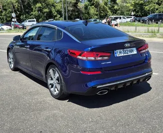 Noleggio Kia Optima. Auto Comfort, Premium per il noleggio in Georgia ✓ Cauzione di Deposito di 300 GEL ✓ Opzioni assicurative RCT, SCDW, FDW, Passeggeri, Furto, Giovane.