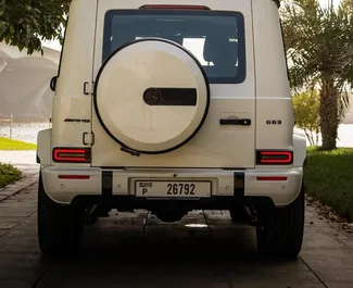 Noleggio auto Mercedes-Benz G63 AMG #6164 Automatico a Dubai, dotata di motore 4,0L ➤ Da Abbas negli Emirati Arabi Uniti.