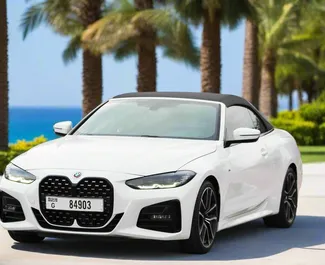 Noleggio auto BMW 420i Cabrio #15321 Automatico a Dubai, dotata di motore L ➤ Da Abbas negli Emirati Arabi Uniti.