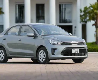 Noleggio auto Kia Pegas #15432 Automatico a Dubai, dotata di motore L ➤ Da Abbas negli Emirati Arabi Uniti.