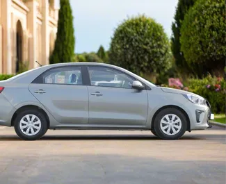 Noleggio auto Kia Pegas 2025 negli Emirati Arabi Uniti, con carburante Benzina e  cavalli di potenza ➤ A partire da 60 AED al giorno.