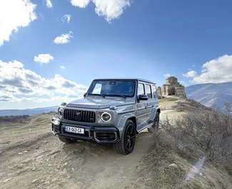 Noleggio auto Mercedes-Benz G63 2021 in Georgia, con carburante Benzina e 585 cavalli di potenza ➤ A partire da 1050 GEL al giorno.