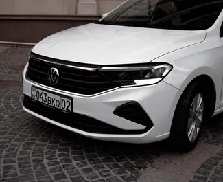 Noleggio auto Volkswagen Polo Sedan 2021 in Kazakistan, con carburante Benzina e 110 cavalli di potenza ➤ A partire da 18000 KZT al giorno.