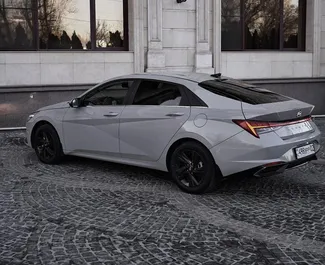 Noleggio auto Hyundai Elantra 2022 in Kazakistan, con carburante Benzina e 128 cavalli di potenza ➤ A partire da 23000 KZT al giorno.