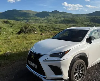 Vista frontale di un noleggio Lexus NX a Yerevan, Armenia ✓ Auto #13354. ✓ Cambio Automatico TM ✓ 0 recensioni.