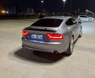 Noleggio Audi A7. Auto Premium, Lusso per il noleggio in Albania ✓ Cauzione di Deposito di 100 EUR ✓ Opzioni assicurative RCT.