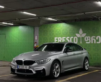 Vista frontale di un noleggio BMW 428i Gran Coupe a Tbilisi, Georgia ✓ Auto #15817. ✓ Cambio Automatico TM ✓ 0 recensioni.