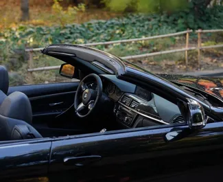 Noleggio BMW 428i Cabrio. Auto Comfort, Premium, Cabrio per il noleggio in Georgia ✓ Cauzione di Deposito di 250 GEL ✓ Opzioni assicurative RCT, SCDW, Passeggeri, Furto, Senza deposito.