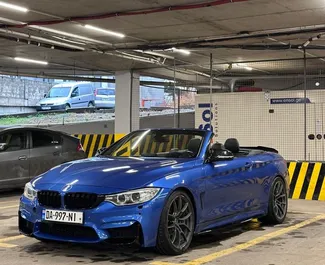Vista frontale di un noleggio BMW 428i Cabrio a Tbilisi, Georgia ✓ Auto #15815. ✓ Cambio Automatico TM ✓ 0 recensioni.