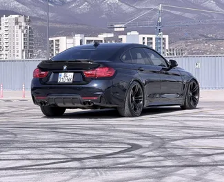 Vista frontale di un noleggio BMW 428i Gran Coupe a Tbilisi, Georgia ✓ Auto #15777. ✓ Cambio Automatico TM ✓ 0 recensioni.