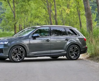 Noleggio Audi Q7. Auto Premium, SUV, Crossover per il noleggio in Montenegro ✓ Cauzione di Deposito di 1000 EUR ✓ Opzioni assicurative RCT, All'estero.