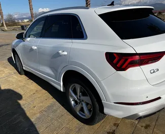 Noleggio Audi Q3. Auto Comfort, Premium, Crossover per il noleggio in Georgia ✓ Cauzione di Deposito di 700 GEL ✓ Opzioni assicurative RCT, SCDW, Passeggeri, Furto, Senza deposito.