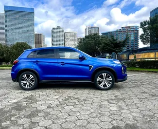 Vista frontale di un noleggio Mitsubishi Outlander Sport a Batumi, Georgia ✓ Auto #15733. ✓ Cambio Automatico TM ✓ 0 recensioni.