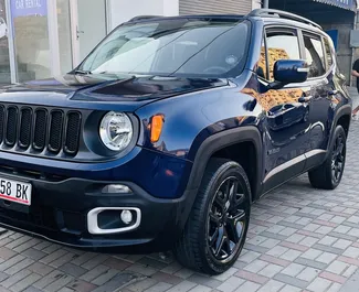Vista frontale di un noleggio Jeep Renegade a Kutaisi, Georgia ✓ Auto #15625. ✓ Cambio Automatico TM ✓ 0 recensioni.