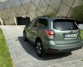 Subaru Forester 2017 disponibile per il noleggio a Tbilisi, con limite di chilometraggio di illimitato.