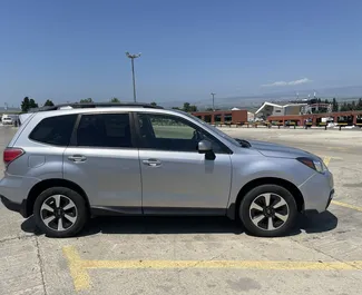Subaru Forester 2016 disponibile per il noleggio a Tbilisi, con limite di chilometraggio di illimitato.