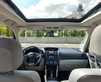 Subaru Forester 2015 disponibile per il noleggio a Tbilisi, con limite di chilometraggio di illimitato.