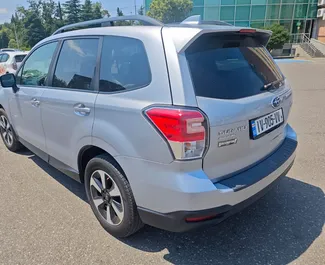Motore Benzina da 2,5L di Subaru Forester 2017 per il noleggio all'aeroporto di Kutaisi.