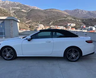 Noleggio auto Mercedes-Benz E-Class Cabrio #2477 Automatico in Becici, dotata di motore 2,0L ➤ Da Ivan in Montenegro.
