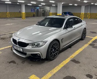Noleggio BMW 420i Gran Coupe. Auto Comfort, Premium per il noleggio in Georgia ✓ Cauzione di Deposito di 200 GEL ✓ Opzioni assicurative RCT, SCDW, Passeggeri, Furto, Senza deposito.