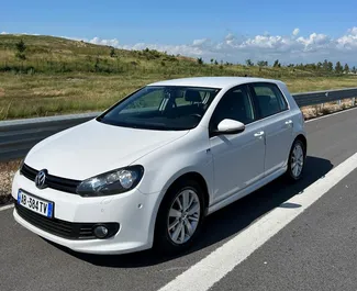 Noleggio Volkswagen Golf 6. Auto Economica, Comfort per il noleggio in Albania ✓ Cauzione di Senza deposito ✓ Opzioni assicurative RCT, FDW, All'estero.