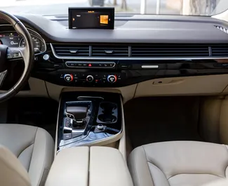 Noleggio auto Audi Q7 2018 in Georgia, con carburante Benzina e 329 cavalli di potenza ➤ A partire da 280 GEL al giorno.