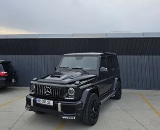 Noleggio auto Mercedes-Benz G500 2016 in Georgia, con carburante Benzina e 296 cavalli di potenza ➤ A partire da 550 GEL al giorno.