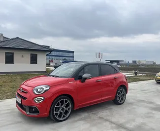 Vista frontale di un noleggio Fiat 500X a Belgrado, Serbia ✓ Auto #16043. ✓ Cambio Automatico TM ✓ 0 recensioni.