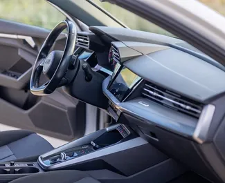 Audi A3 2024 disponibile per il noleggio in Becici, con limite di chilometraggio di illimitato.