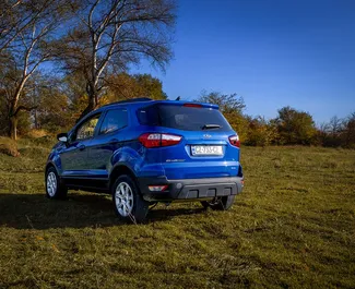 Interni di Ford Eco Sport in affitto in Georgia. Un'ottima auto da 5 posti con cambio Automatico.